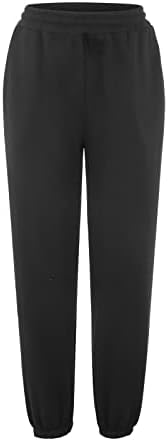 Womens High Waist Enumeration Sweatpants 3-Piece Set for Teens