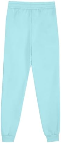 TANGNADE Fleece-Lined High-Waisted Thermal Womens Joggers
