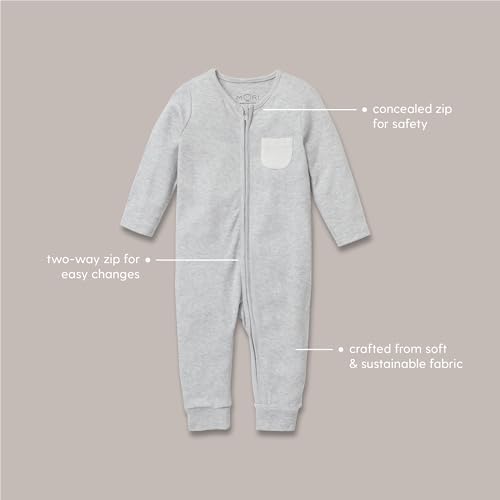 MORI Unisex Romper for Babies Easy Dressing Stylish