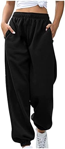 Womens High Waist Enumeration Sweatpants 3-Piece Set for Teens
