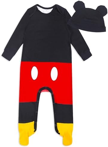 Perfect Newborn Mickey Mouse Coverall Set for Boys