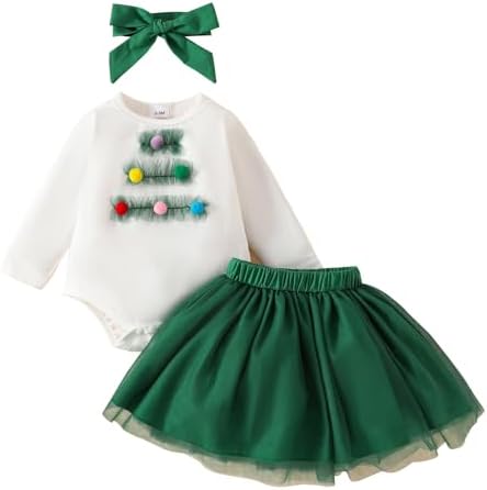 Perfect Christmas Halloween Outfit for Boys - Soft Cozy Romper Bodysuit Set