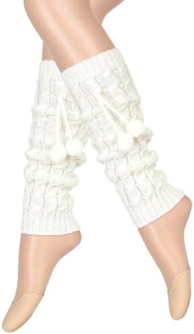 Y2K 80s Knitted Leg Warmer Socks