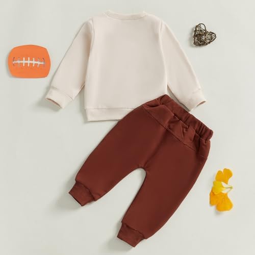 COORAL Boys Girls Football Set 2-Piece Toddler Outfit - Soft Stretchy