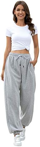 Kyerivs Womens Cinch Bottom Sweatpants
