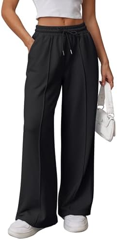 ATHMILE Womens Wide Leg Joggers