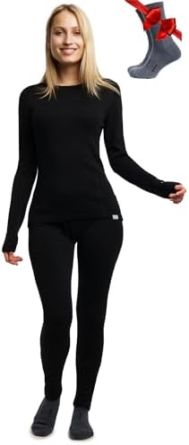 Stay Cozy Comfortable with Merinobase Womens Base Layer Set