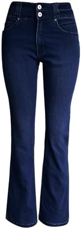 Ripped Wide Leg Jeans for Women Stretchy Trendy Trouser