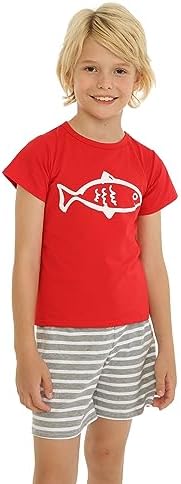 Mud Kingdom Little Boys Shorts Set Beach Outfits Holiday Summer