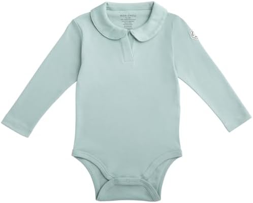 Mon Chou Baby Long Sleeve Polo Bodysuit