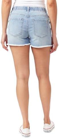 WallFlower Womens Denim Jogger Shorts