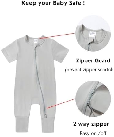 JunNeng 2-Piece Rompers for Baby