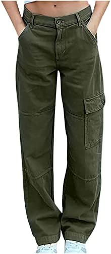 BZGTZT Harajuku Style Womens Wide-Leg Cargo Pants