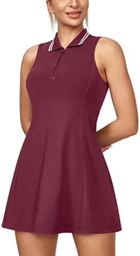 Ewedoos Golf Tennis Dress for Women with Shorts and Bra 1