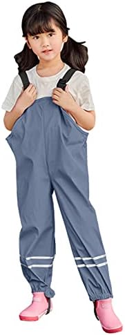 Stylish Childs Waterproof Boys Girls Rain Pants