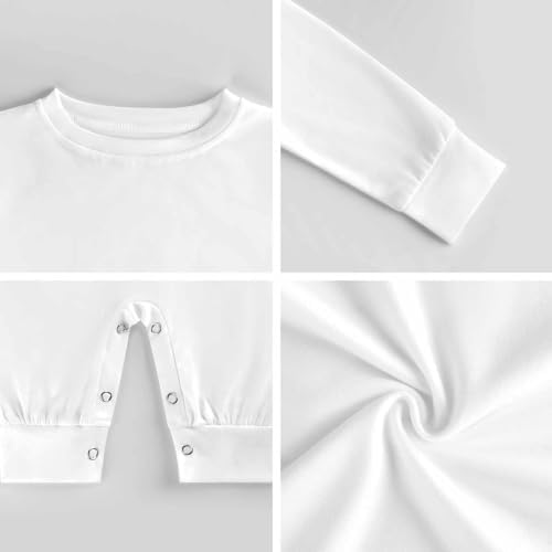 AuHomea Newborn Baby Romper Clothes for Boys and Girls