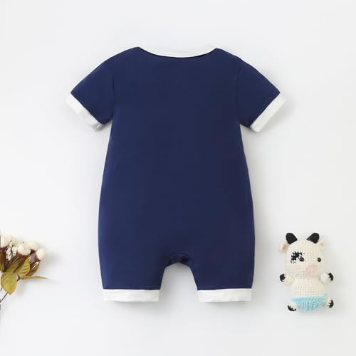 JunNeng Bamboo Romper for Newborn Boys