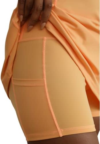 Topcloset Womens Tennis Dress with Built-in Bra Shorts Pockets
