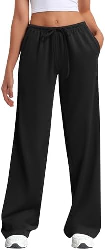 HeSaYep Trendy Womens Wide Leg sweatpants