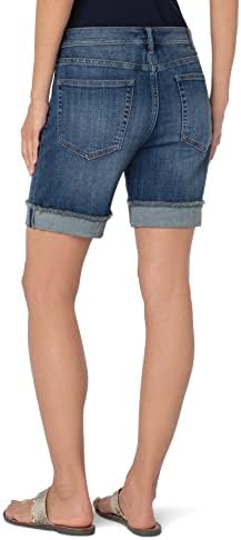 Liverpool Womens Boyfriend Fray Cuff Short