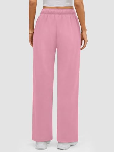 ATHMILE Women Sweatpants 2025 Fleece Lined Wide Leg Joggers