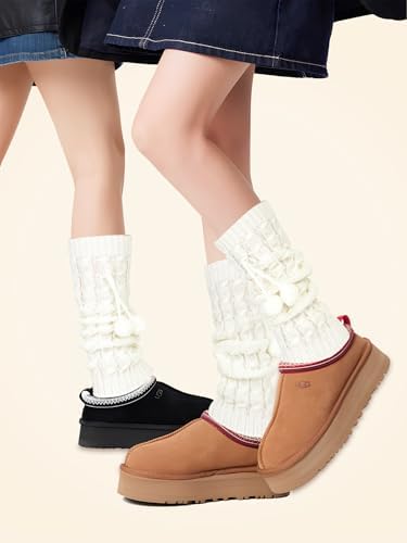 Y2K 80s Knitted Leg Warmer Socks
