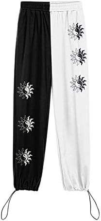 Joucful sweatpants for teenage girls Baggy high-waisted with pockets