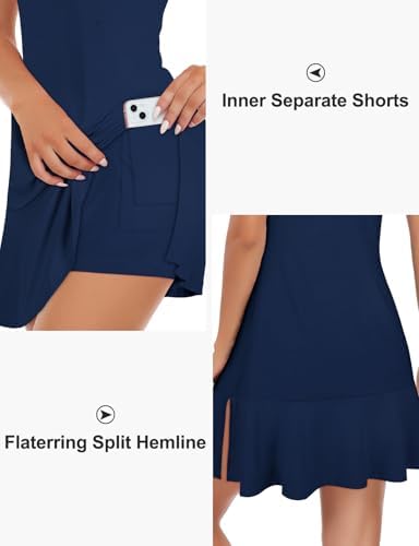 Cucuchy Style Womens Golf Dress Flowy Stretchy and chic for Sports