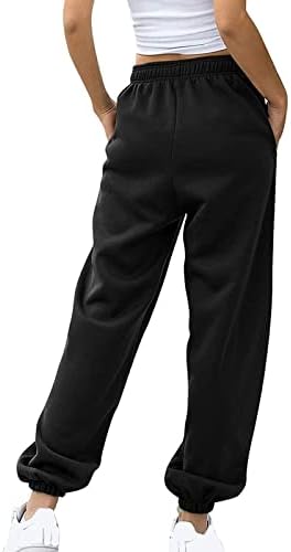 Womens High Waist Enumeration Sweatpants 3-Piece Set for Teens