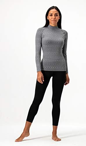 Devops Womens Thermal Long Sleeve Baselayer Micro Fleece