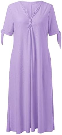Casual Maxi Dress with Trendy Details