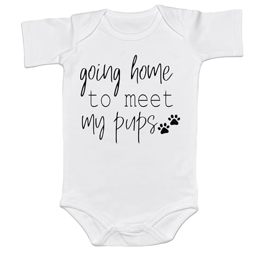 Going Home to Meet My Pups Coming Soon Announcement