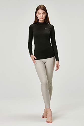 Devops Womens Thermal Long Sleeve Baselayer Micro Fleece
