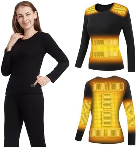 YANYNGS Heated Thermal Underwear for Women
