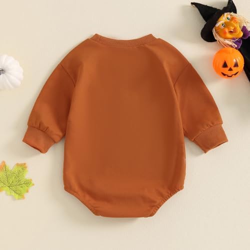Amnnchya Baby Halloween Spooky Romper