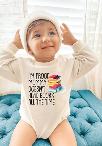 Proof Mommy Doesnt Read Books Too Frequently Newborn Romper