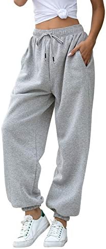 Kyerivs Womens Cinch Bottom Sweatpants