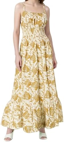 Floral Ruffle Beach Dress
