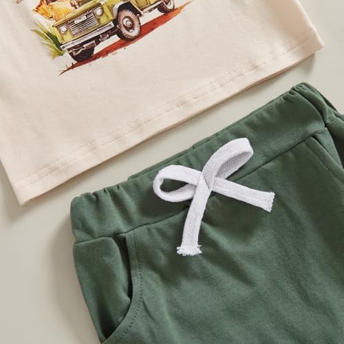 Kupretty Toddler boys Birthday Outfit Set