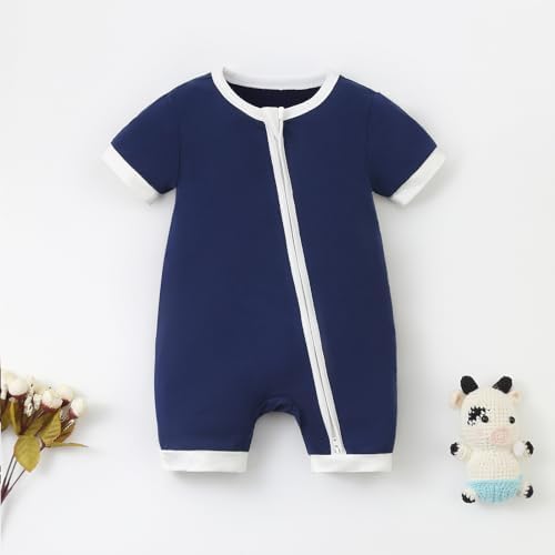 JunNeng Bamboo Romper for Newborn Boys