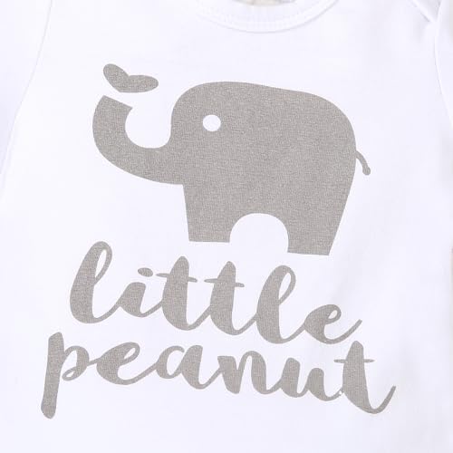 Cute Newborn Baby Boys Romper Set with Hat
