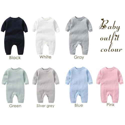 Personalized Newborn Baby Coming Home Outfit Custom Embroidered