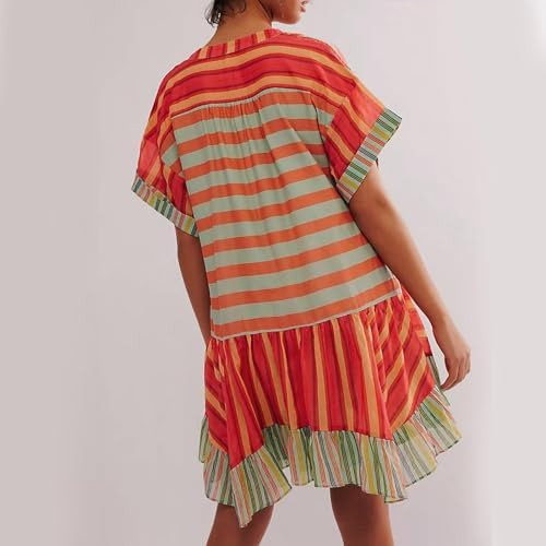 Bustling Boho Summer Dress