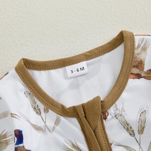 Adorable Mallard Duck Romper for Baby - Stretch Comfortable
