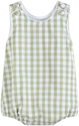 Lil Cactus Baby Toddler One-Piece Gingham or Seersucker Romper