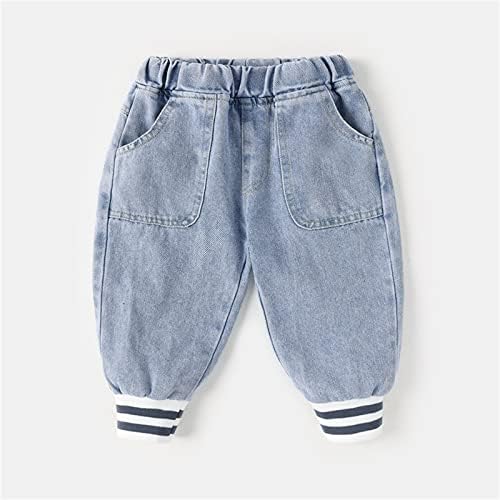 Patchwork Striped Jeans for Kids