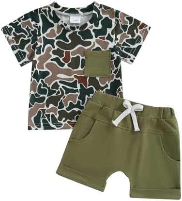 Trending Camo Beach Set for Boys