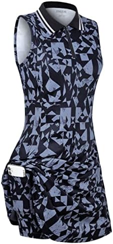 FRE Eye Golf Tennis Dresses with Inner Shorts and Pockets
