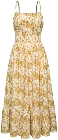 Floral Ruffle Beach Dress