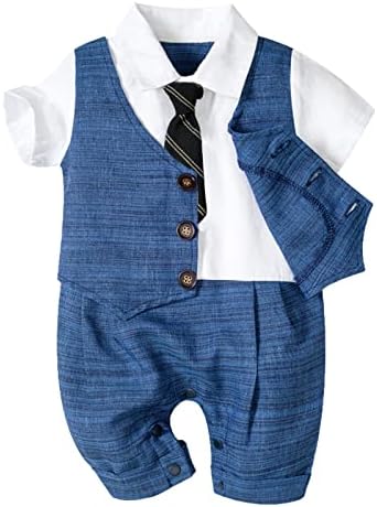 Gentleman Baby Romper Set for Kids